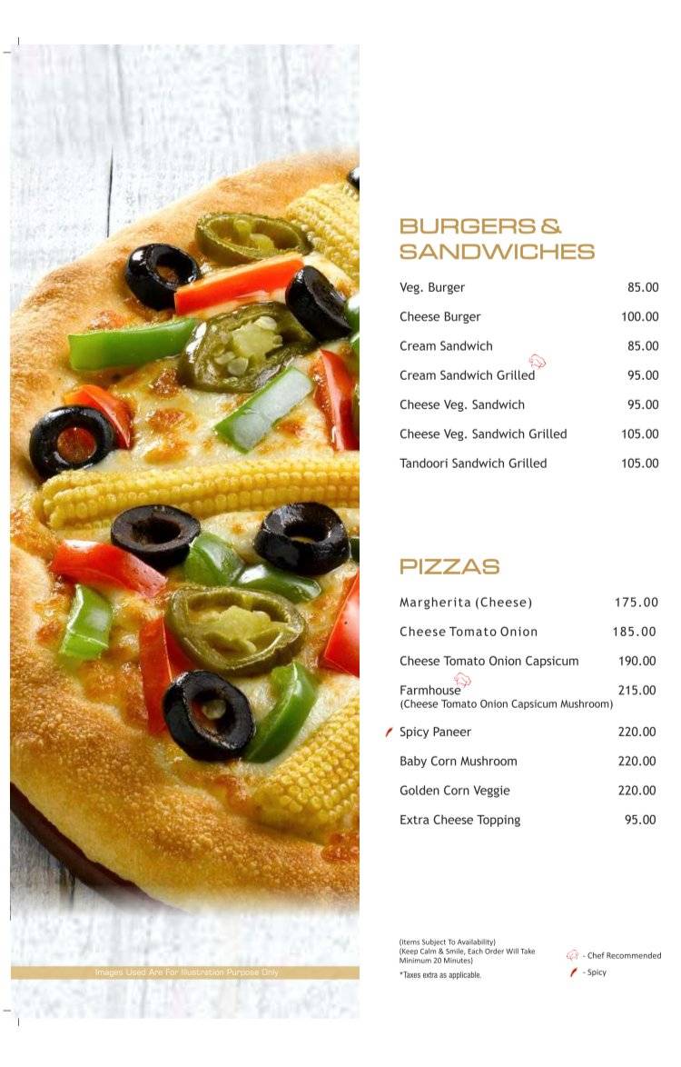 Aahar menu
