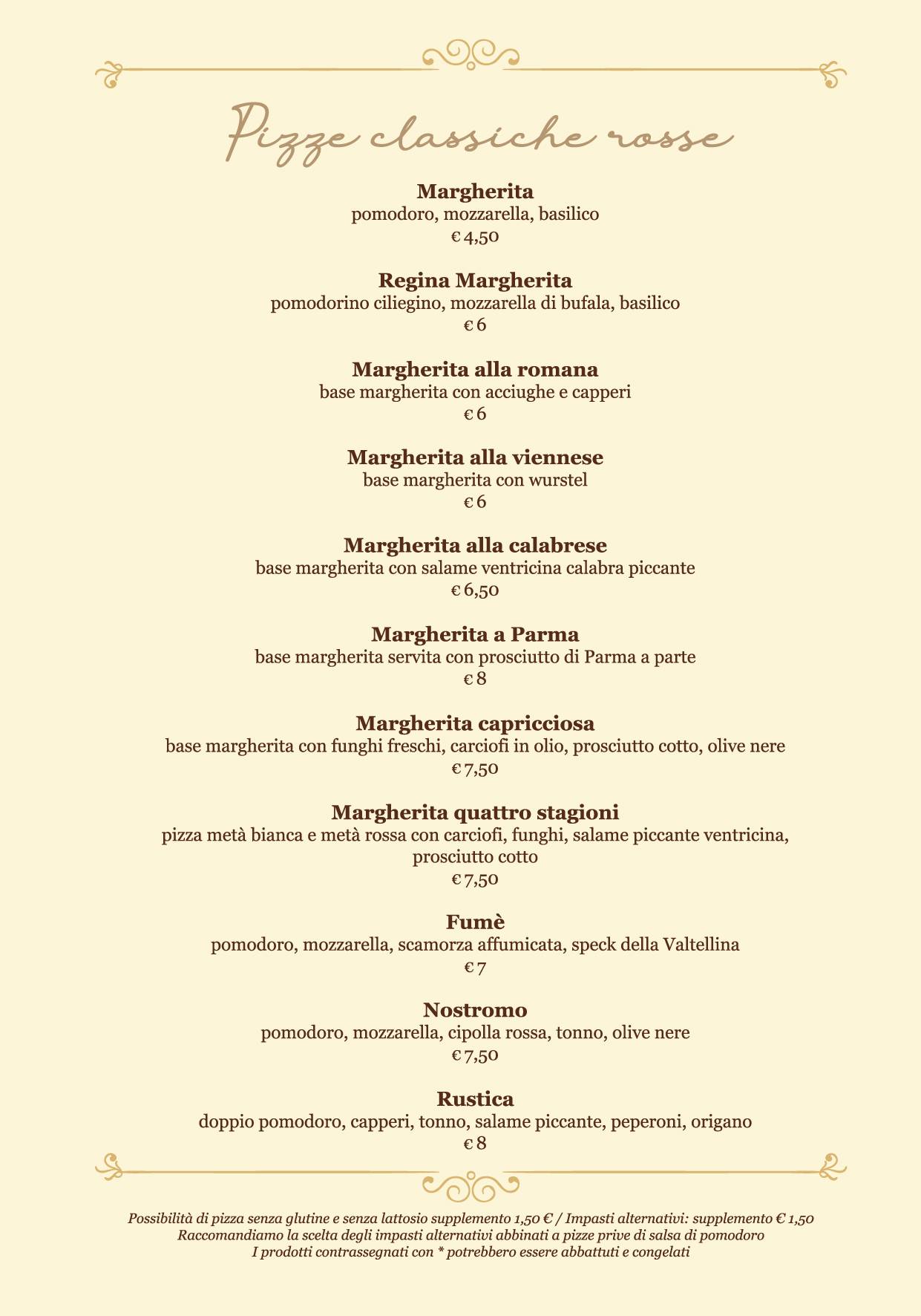 Menu di Al Gran Caffè 