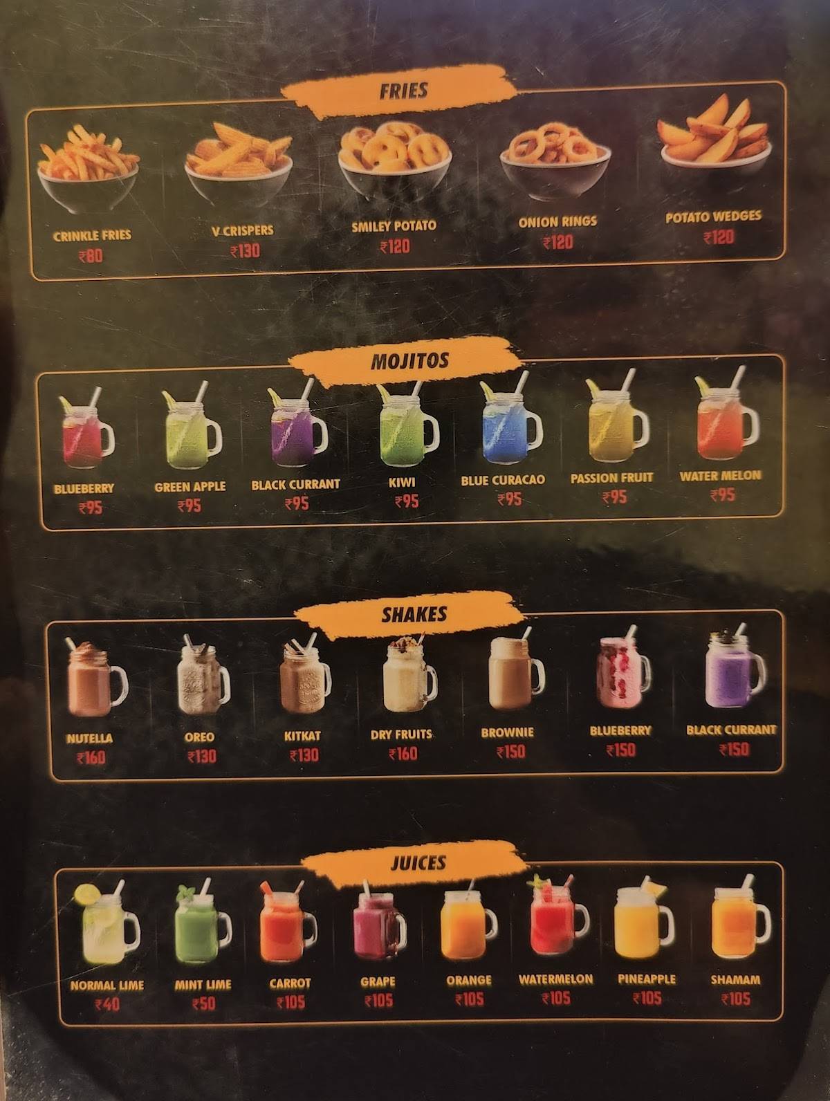 Al Taza - Edappally menu