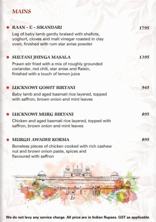 Anise - Courtyard by Marriott Agra menu