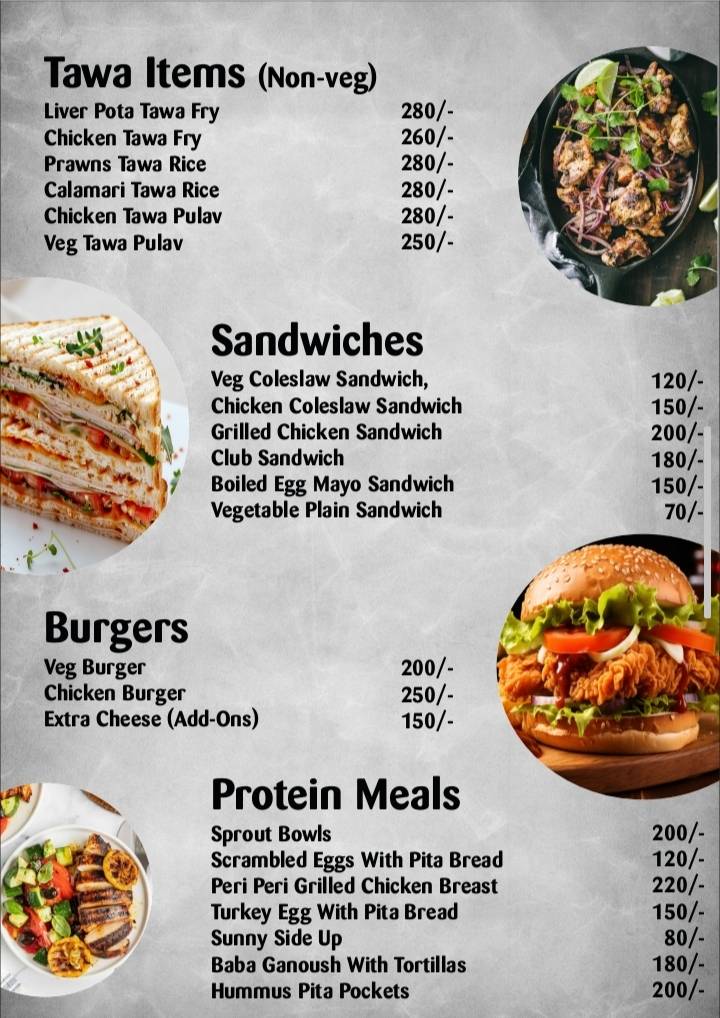 Annabrahma Restaurant menu