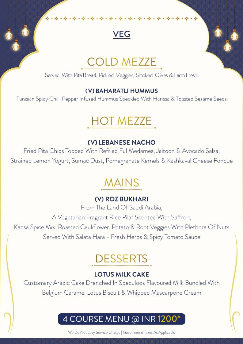 Bayroute Juhu menu