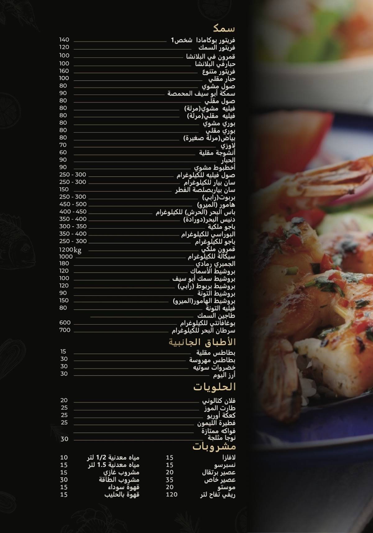 Menu de Bocamada