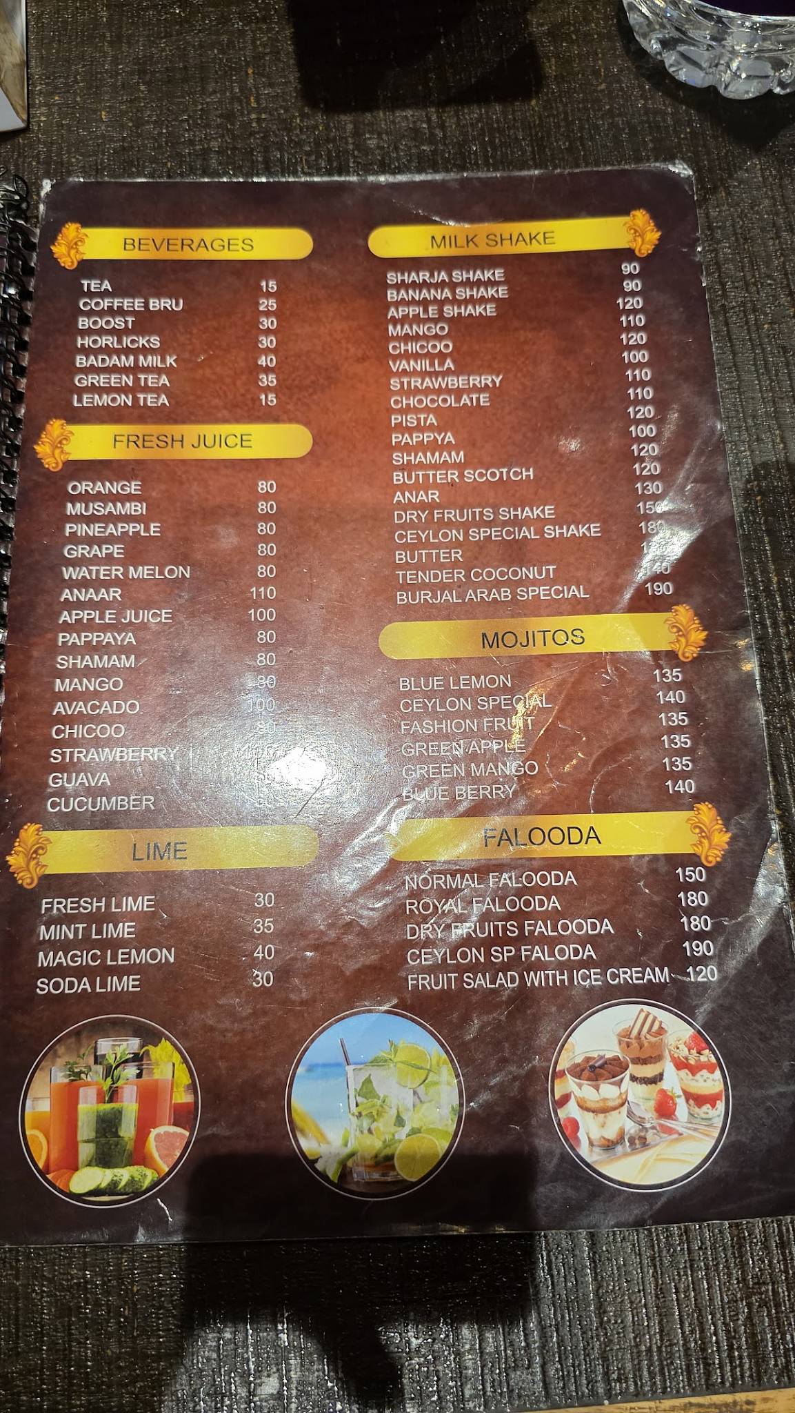 Ceylon Bake House - Perumbavoor menu