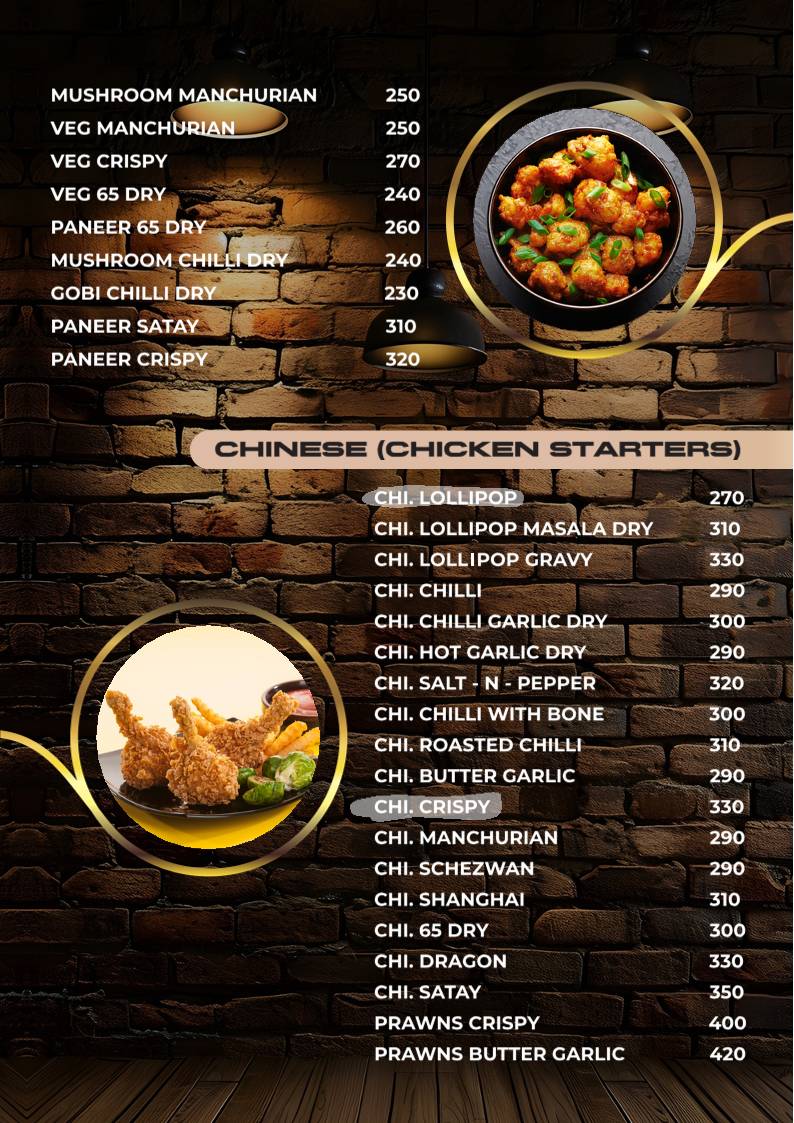 Chote Nawab menu