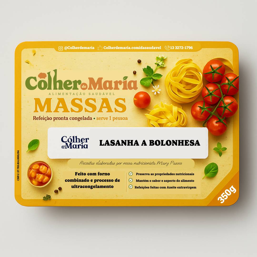 Colher de Maria cardápio