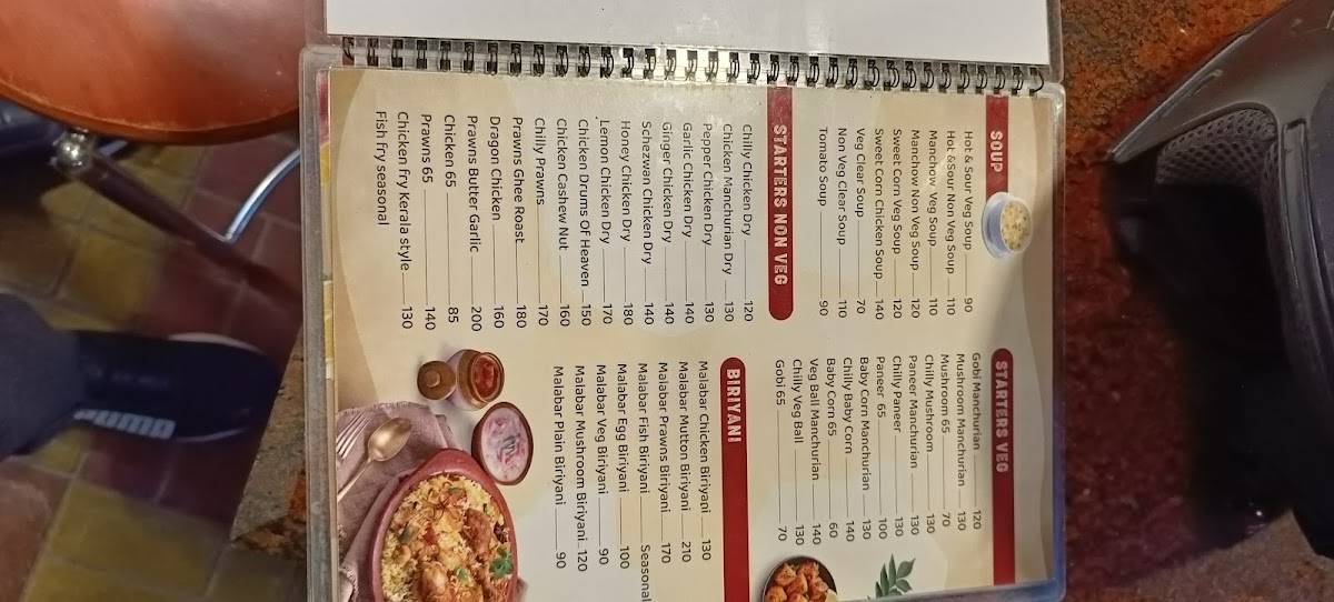 DAY TO DAY RESTAURANT menu