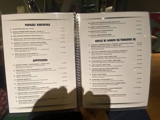 Dhaba Shaba Indian Veg Bistro menu