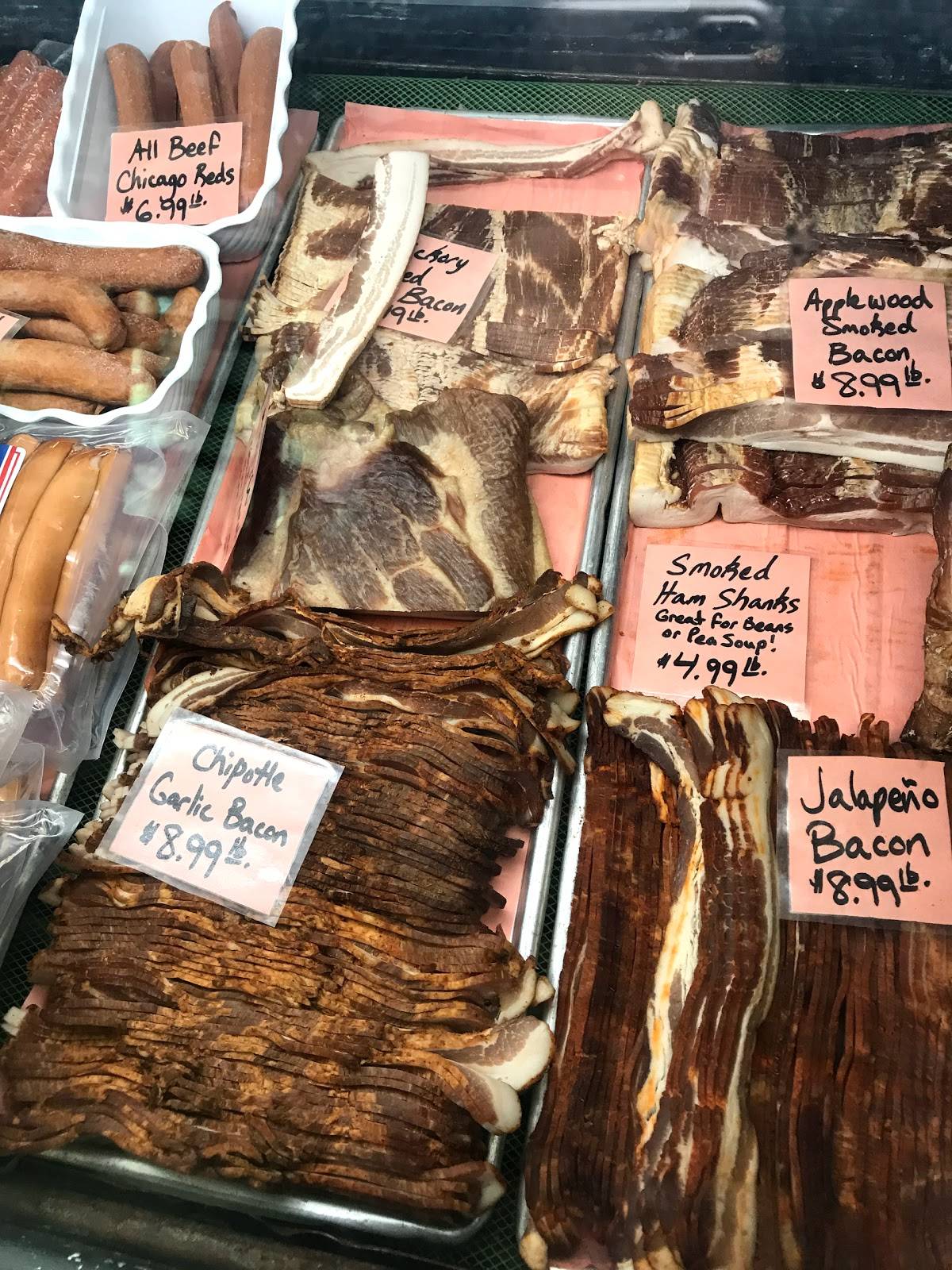 Menu at Dickman's Meat & Deli restaurant, Tucson, E Broadway Blvd