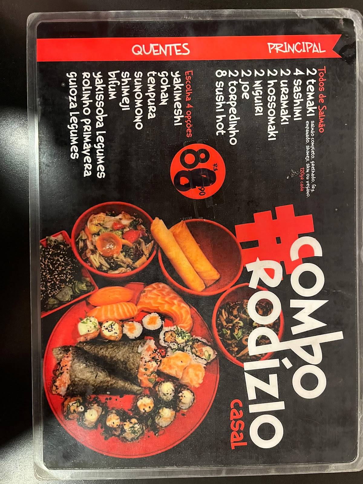 Eat temaki Botucatu cardápio