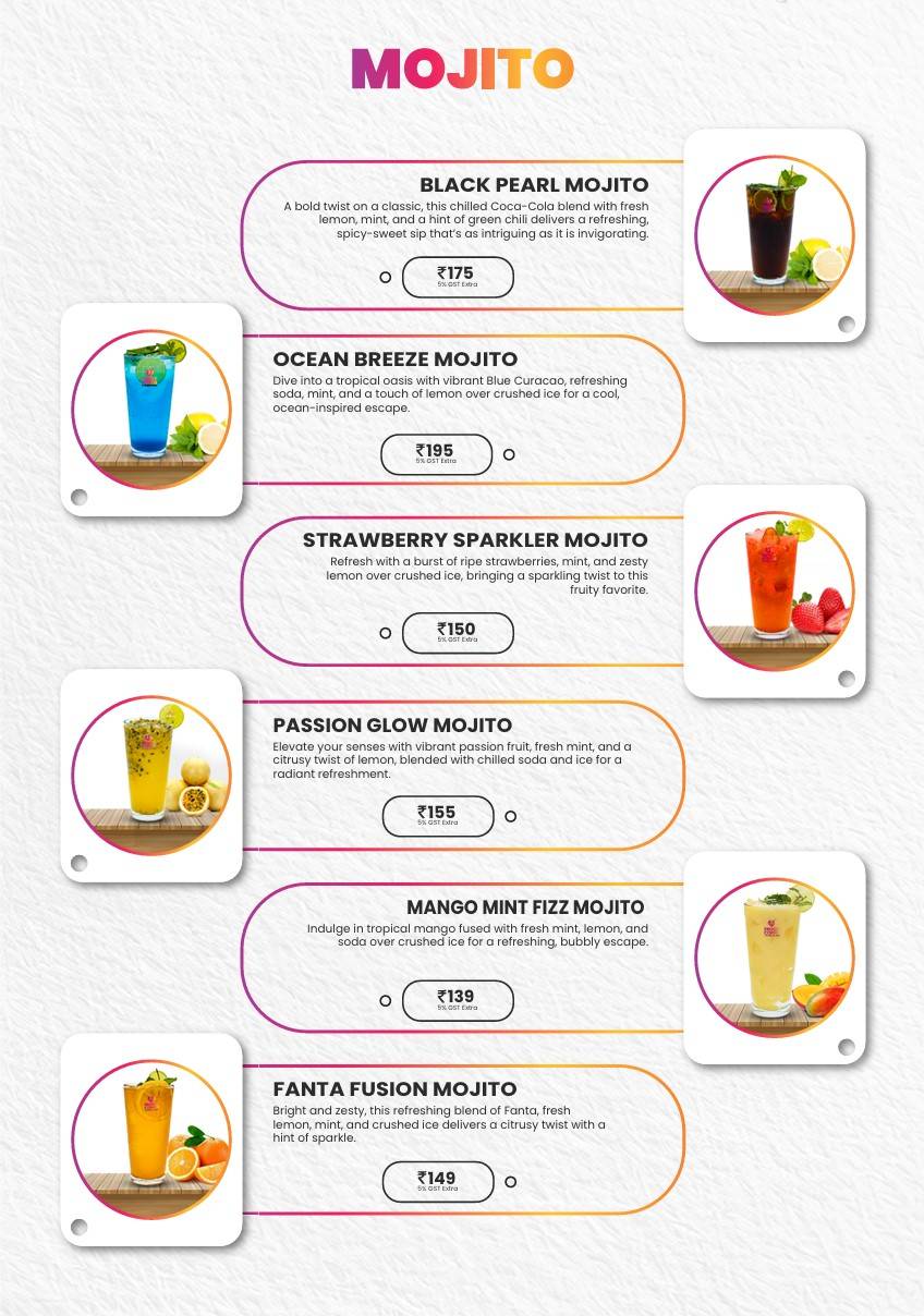 FROOT COFFEE menu