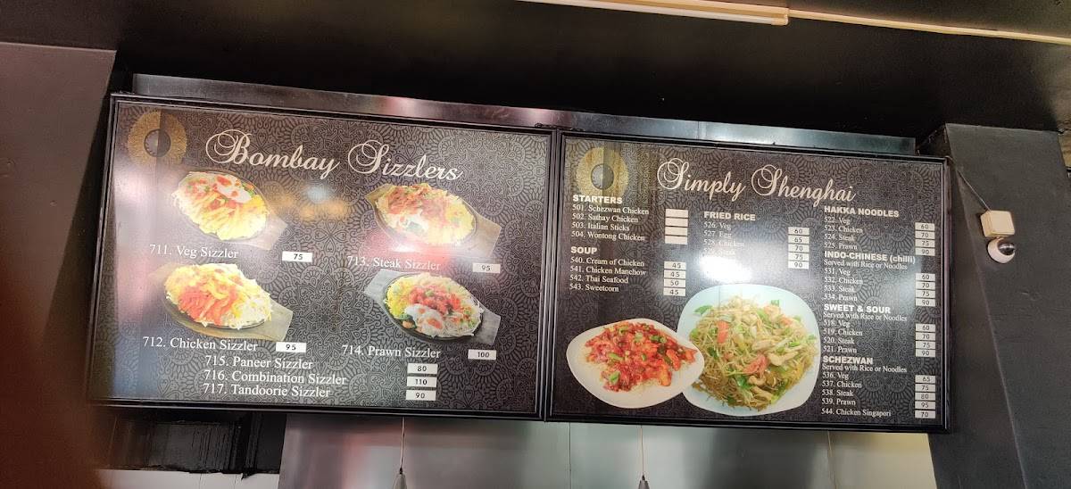 Menu at Food Inn India restaurant, Cape Town, 156 Long St