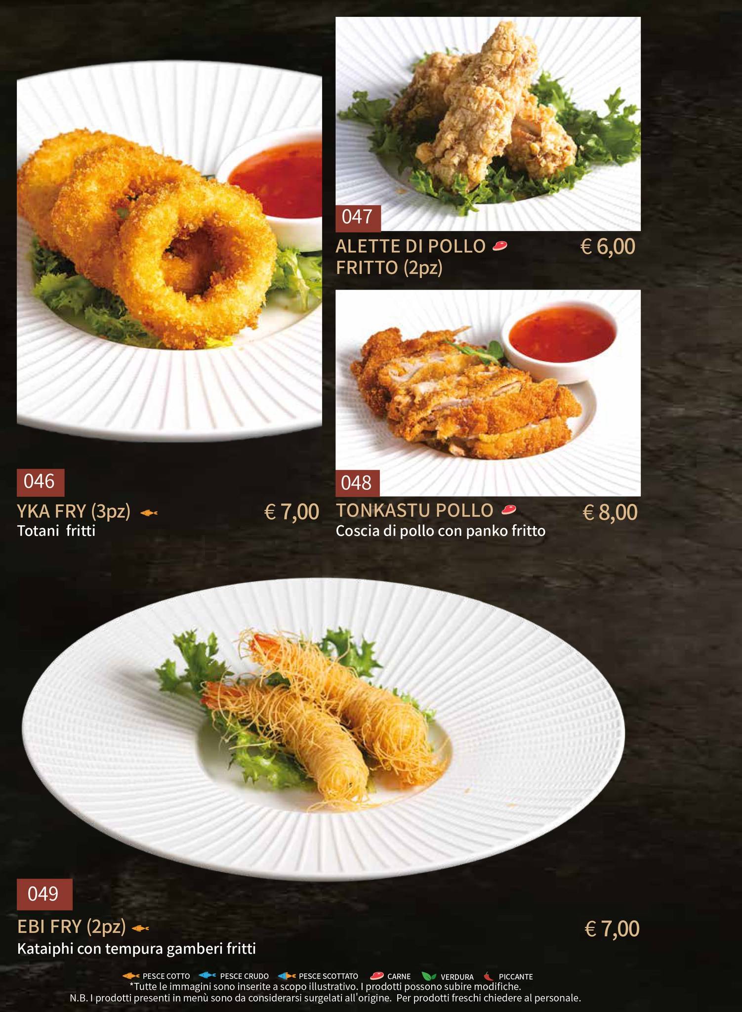 Menu di Gohan Trapani - Ristorante Giapponese 