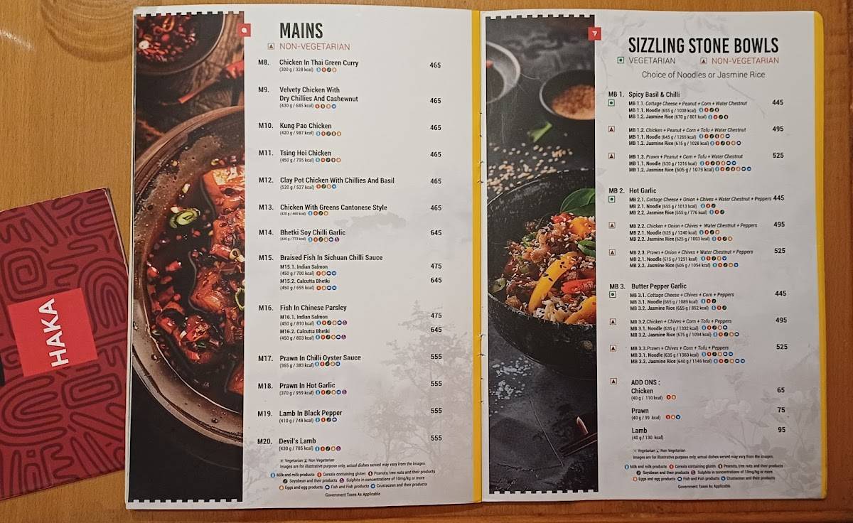 Haka menu