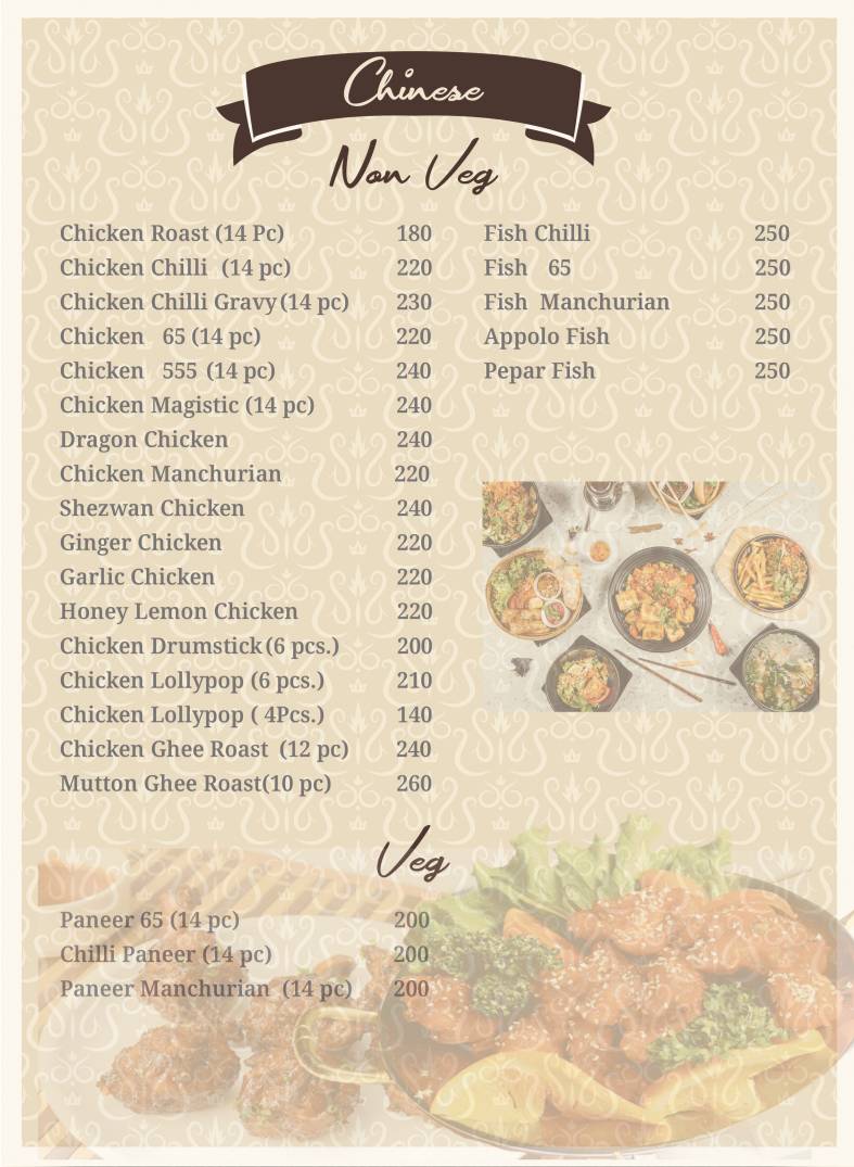 Hyderabadi Zaika nxt menu
