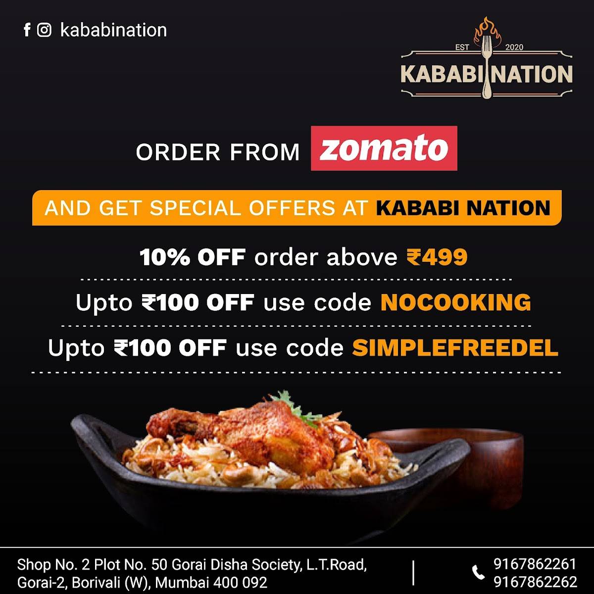KABABI NATION menu