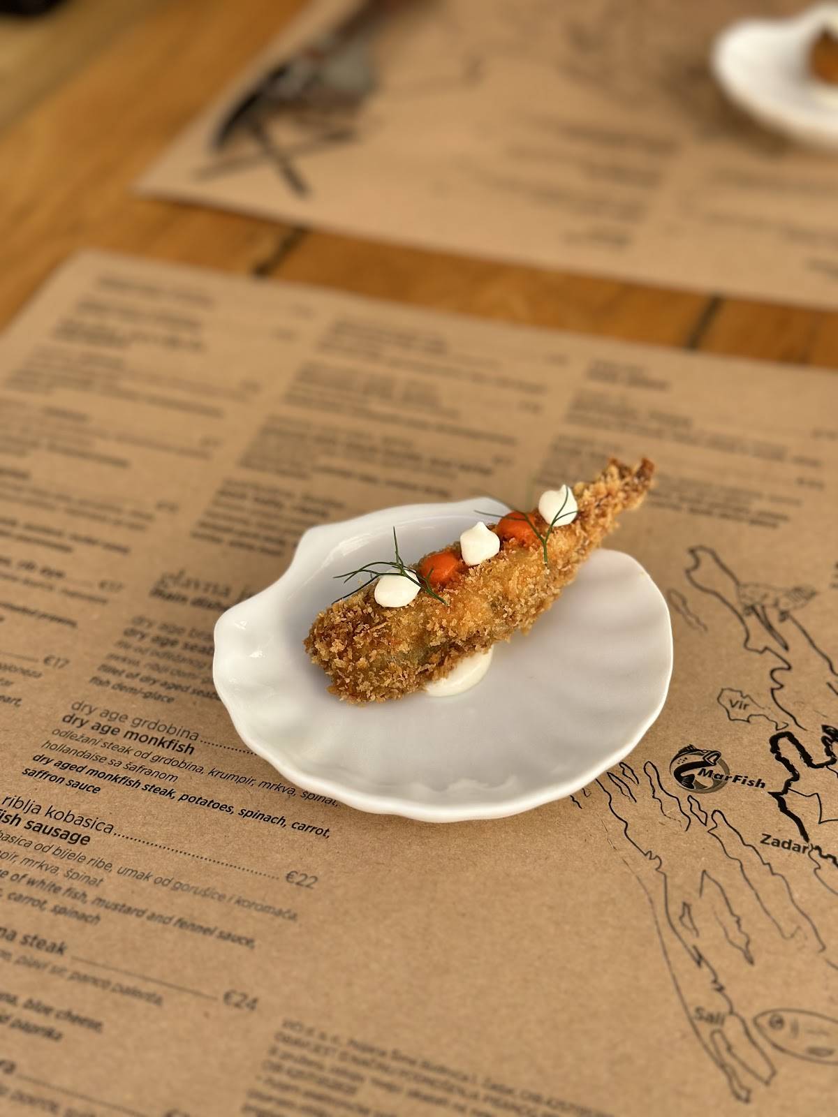 Menu di Restaurant Labrax - Fish & Wine bar 