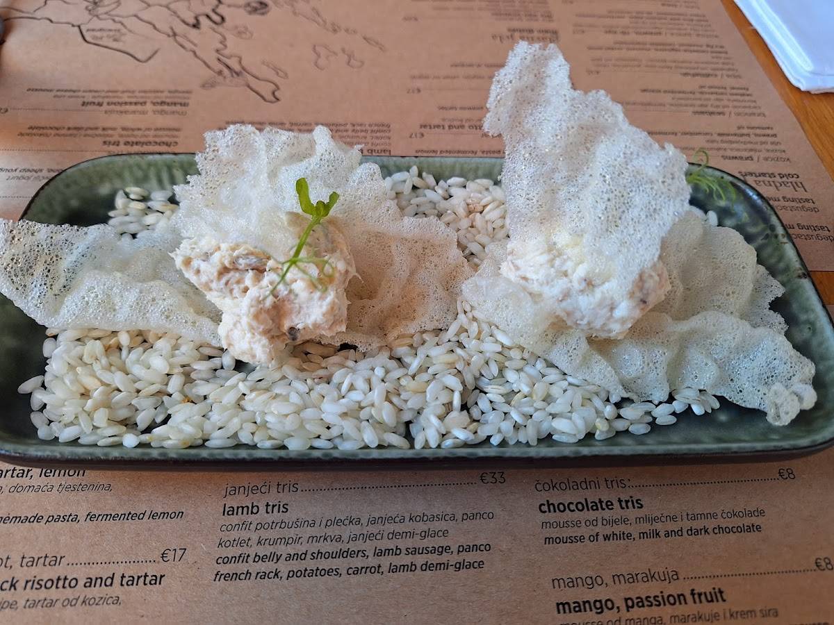 Menu di Restaurant Labrax - Fish & Wine bar 