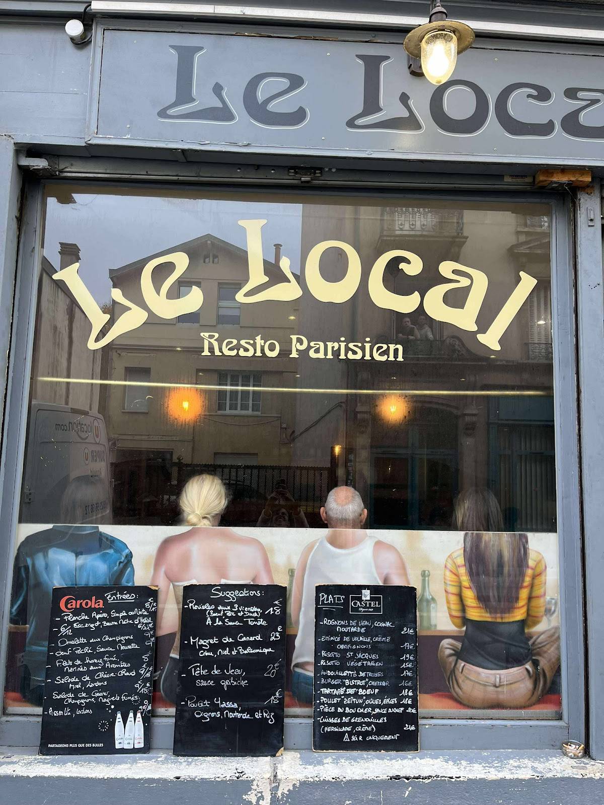 Menu de Le Local