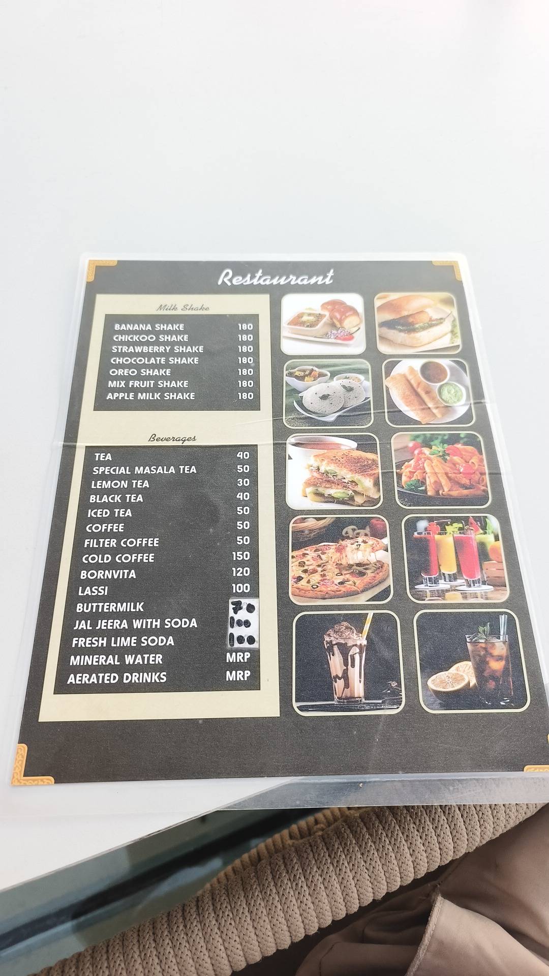Manthan menu