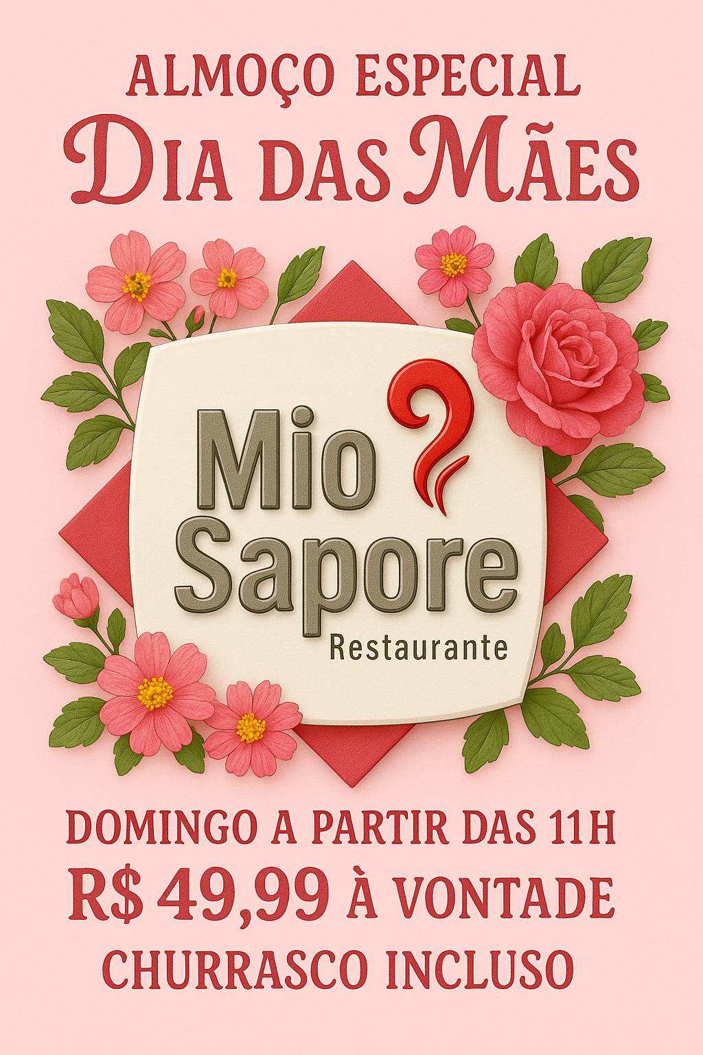 Mio Sapore Restaurante cardápio