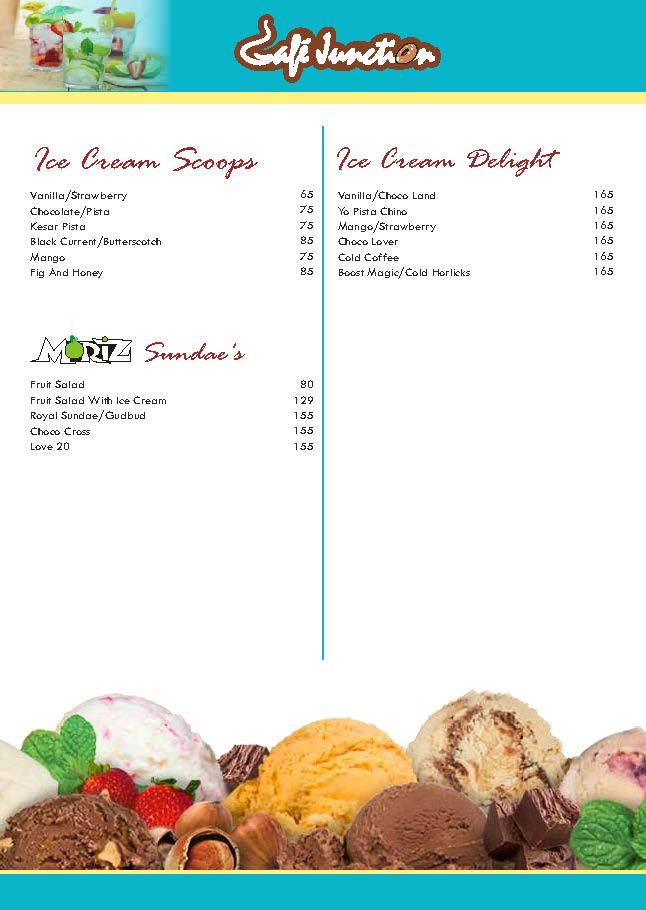 Moriz Restaurant Brookfield menu