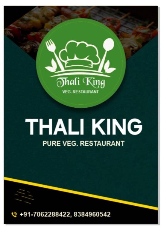 Mr . Thali king restaurant menu