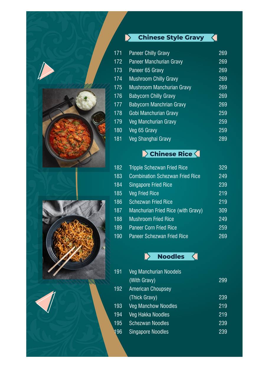 Parivar Veg Restaurant Best family Restaurant menu