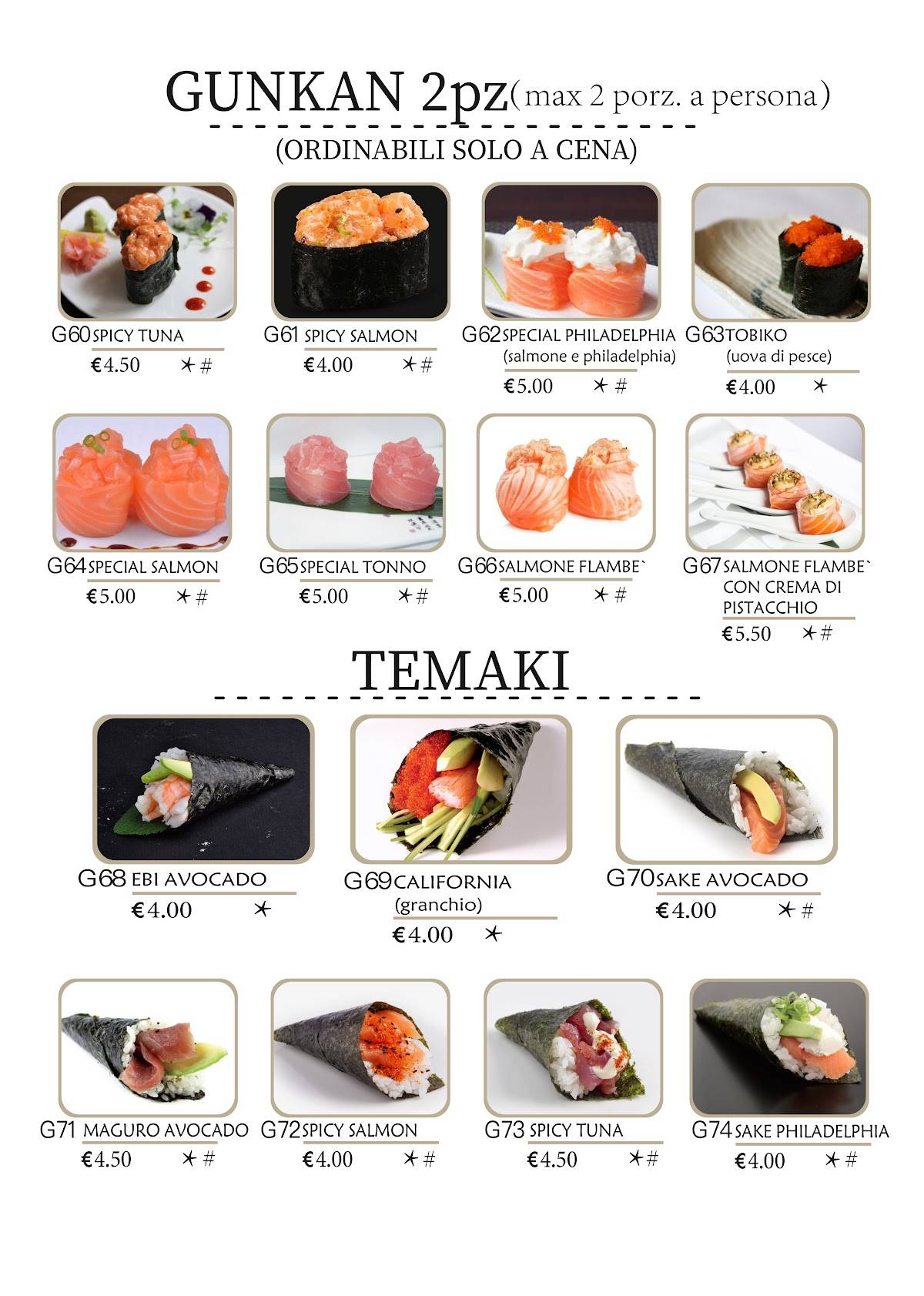 Menu di Pechino 