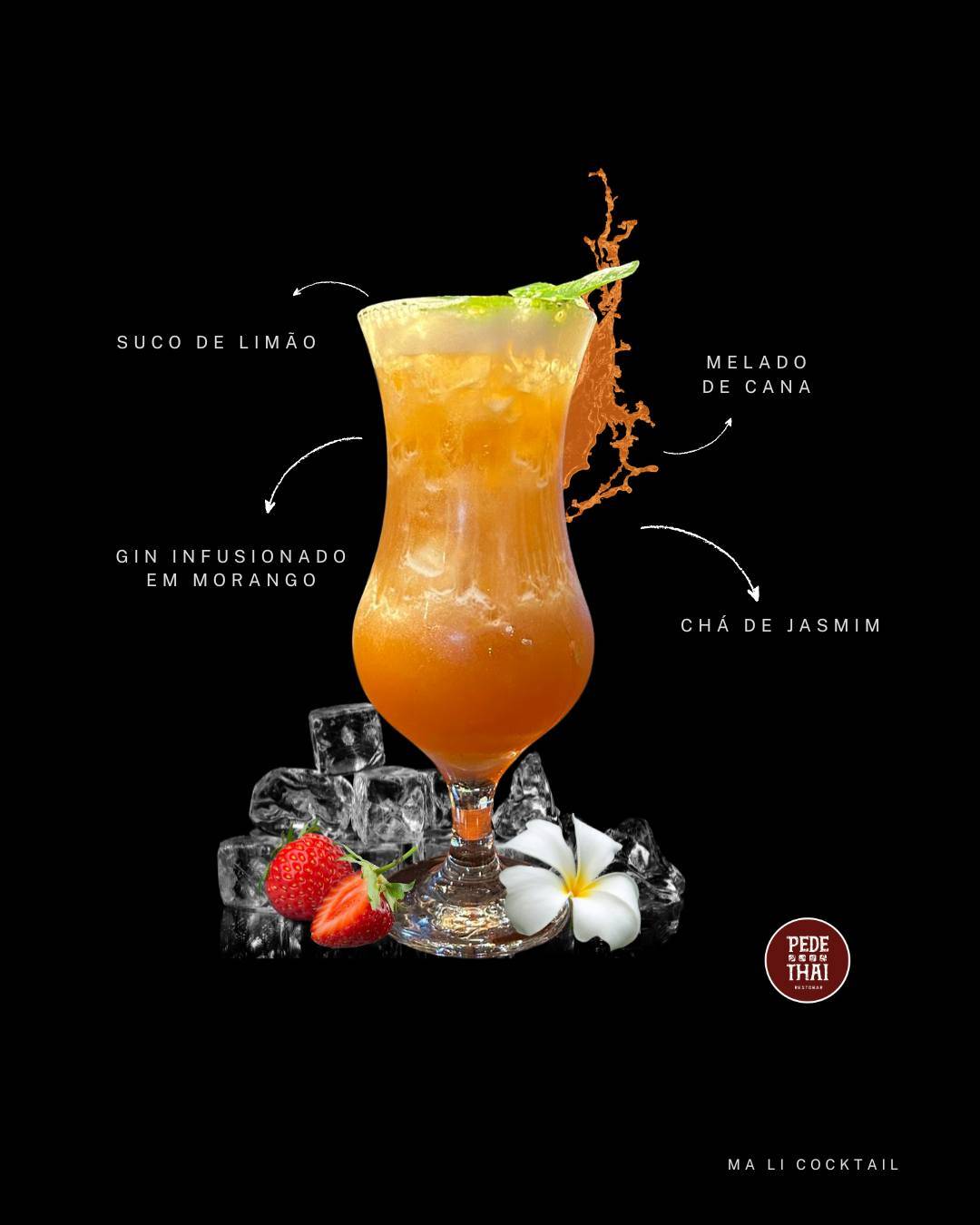 Pede Thai Restobar cardápio