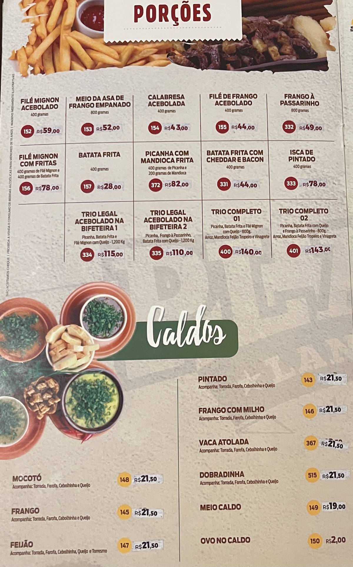 Plaza Lanches cardápio