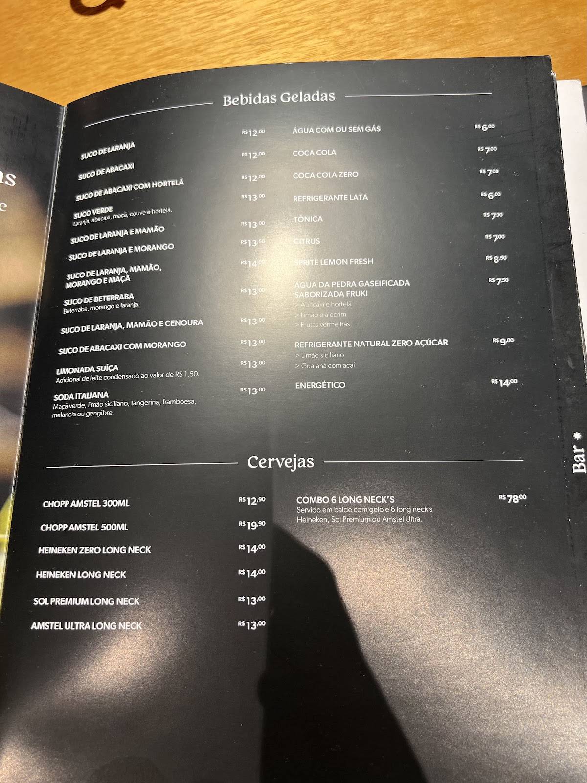 Quiero Café cardápio