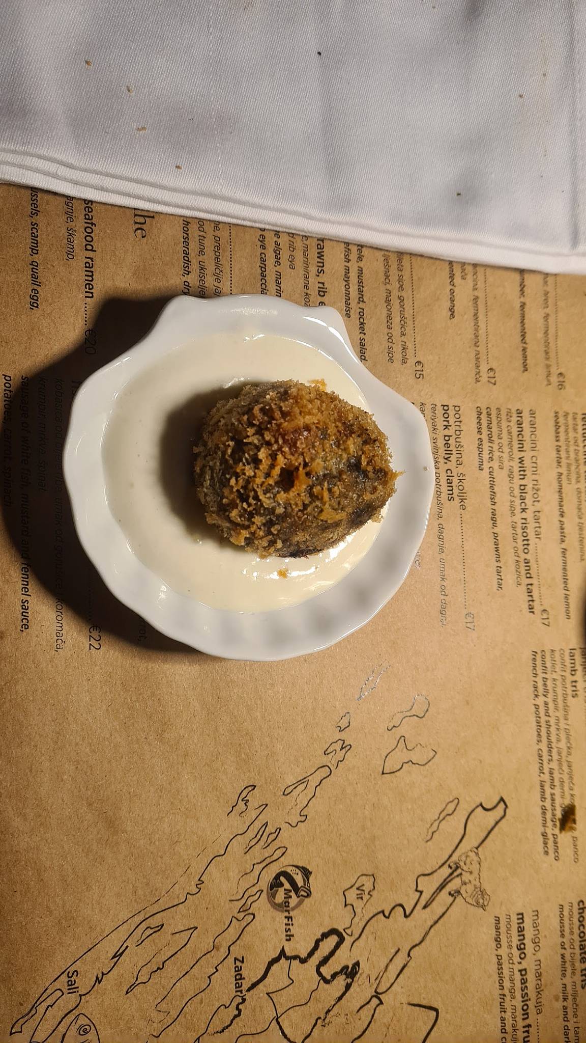 Menu di Restaurant Labrax - Fish & Wine bar 