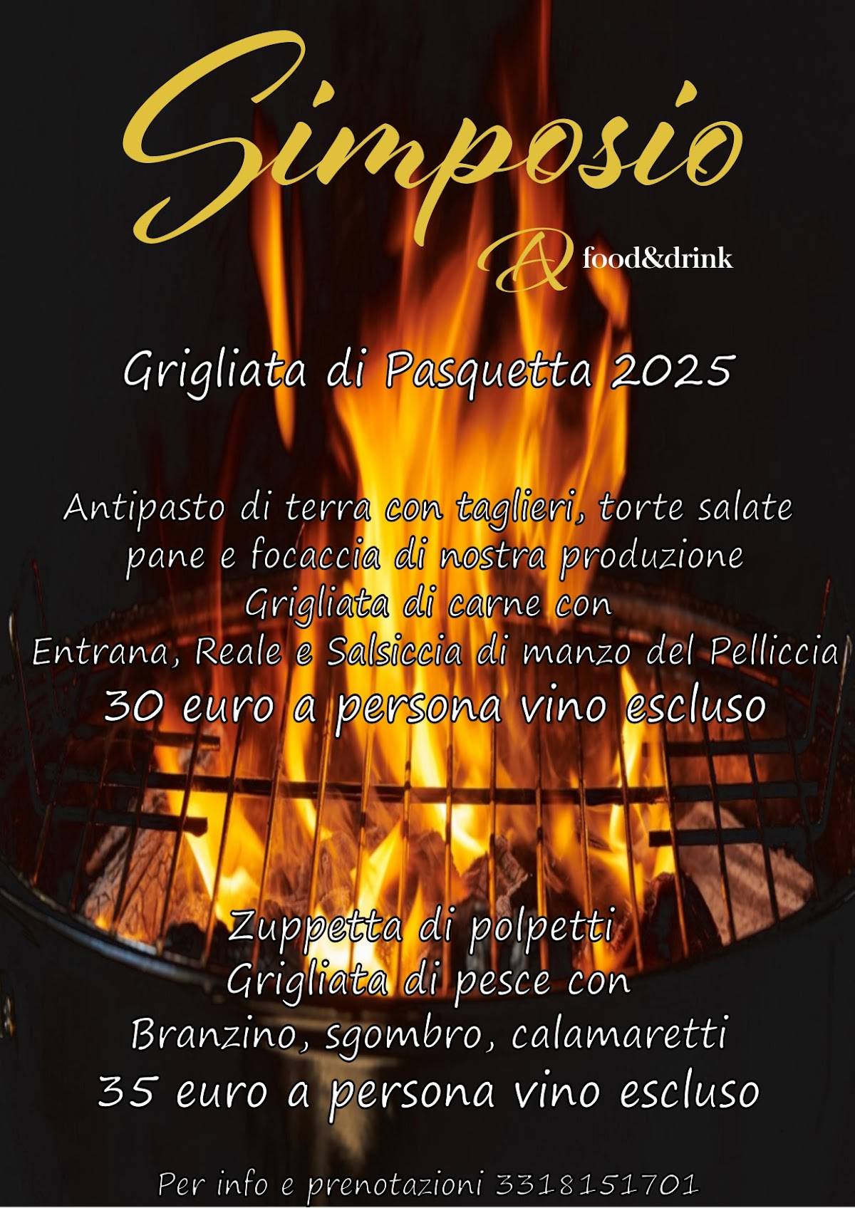 Menu di Ristorante Bar Simposio Food & Drink 