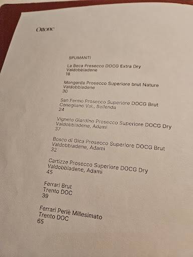 Menu di Ristorante Birraria Ottone 