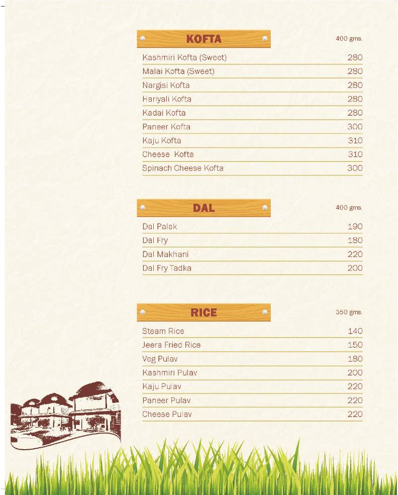 The Food Resort menu