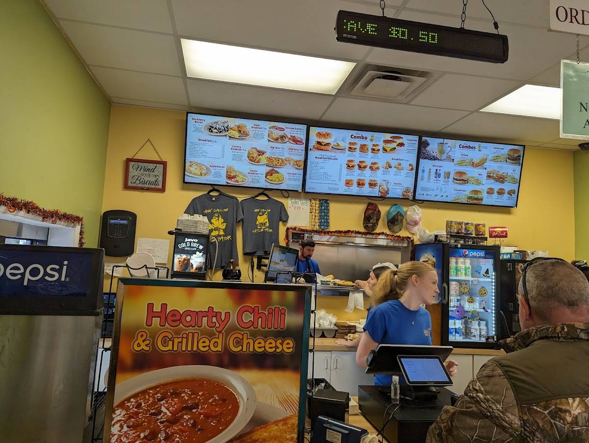 Menu at Tudor's Biscuit World restaurant, Xenia