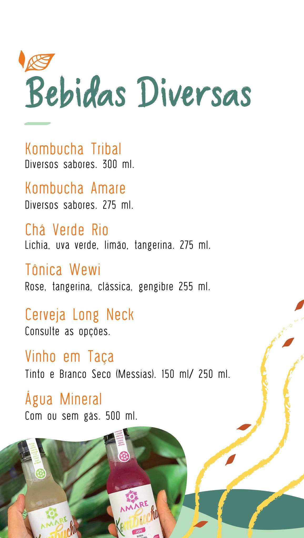 Menu em Vivá Você Saudável restaurante, Curitiba