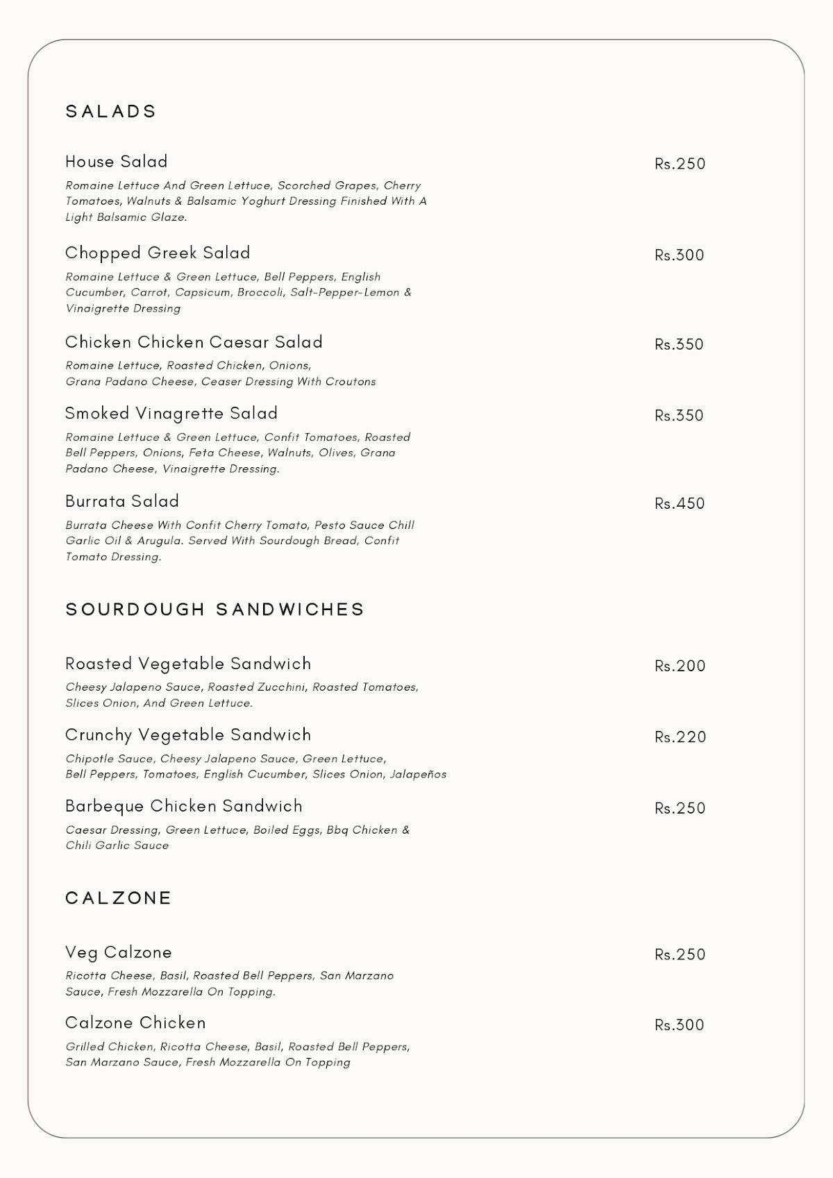 Woods & Brixx Pizza - Sourdough and Woodfired Pizza menu