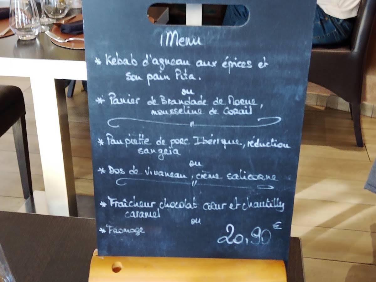 Restaurant de la Tour Montady menu