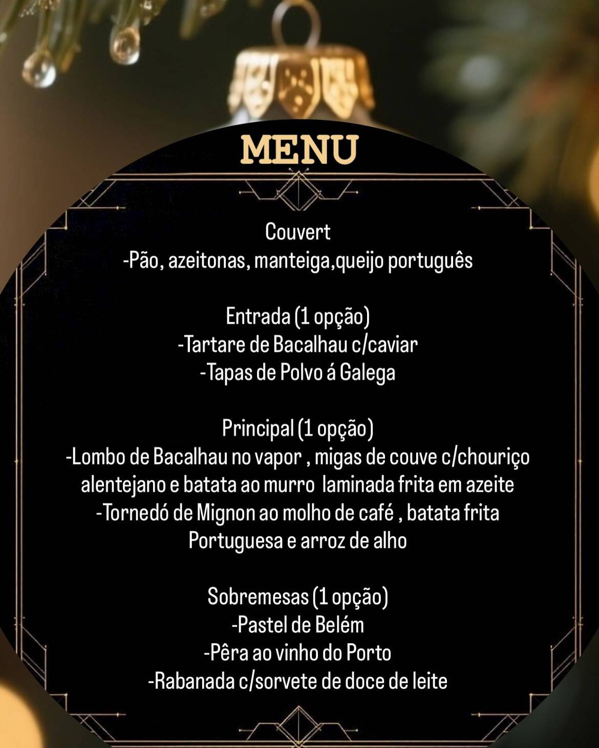 Restaurante Do Português cardápio