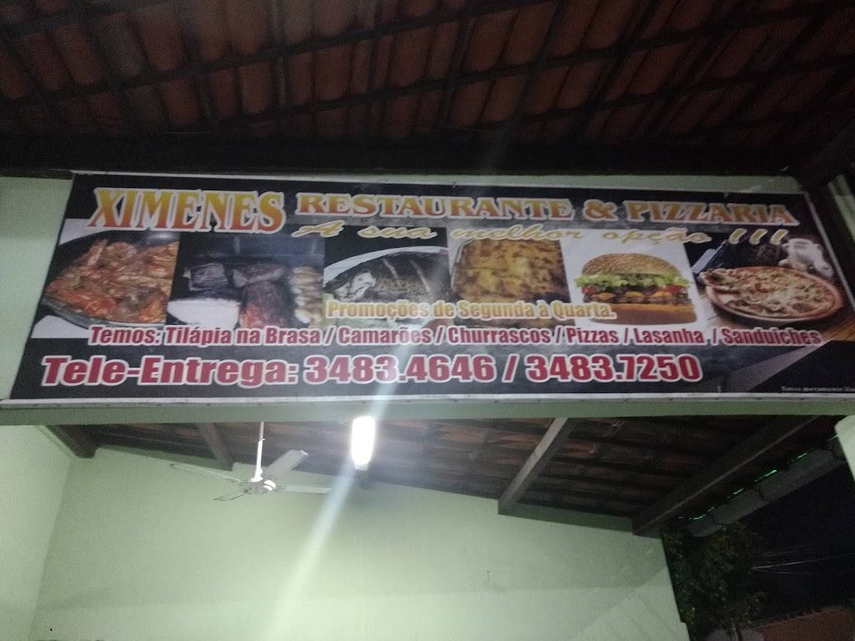 Restaurante e Pizzaria Ximenes cardápio