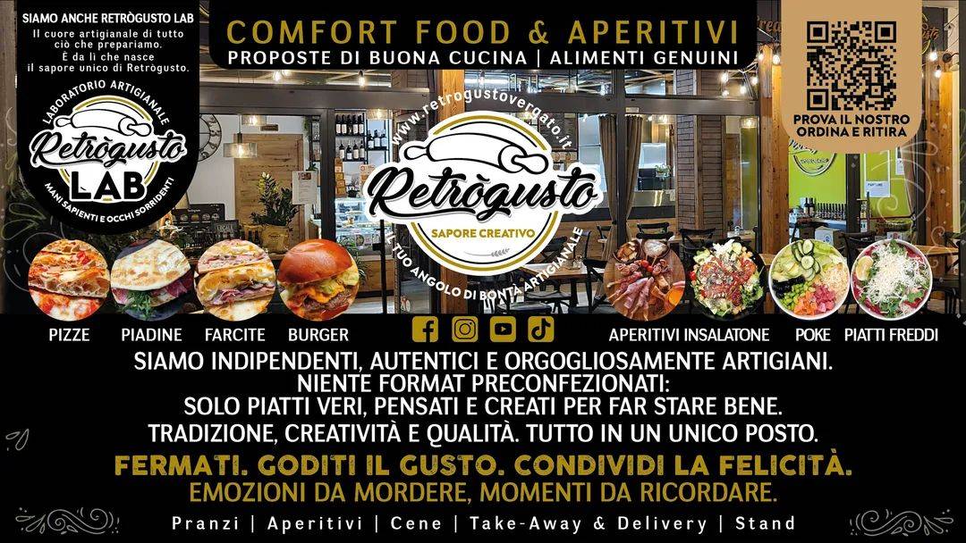 Menu di Retrògusto 
