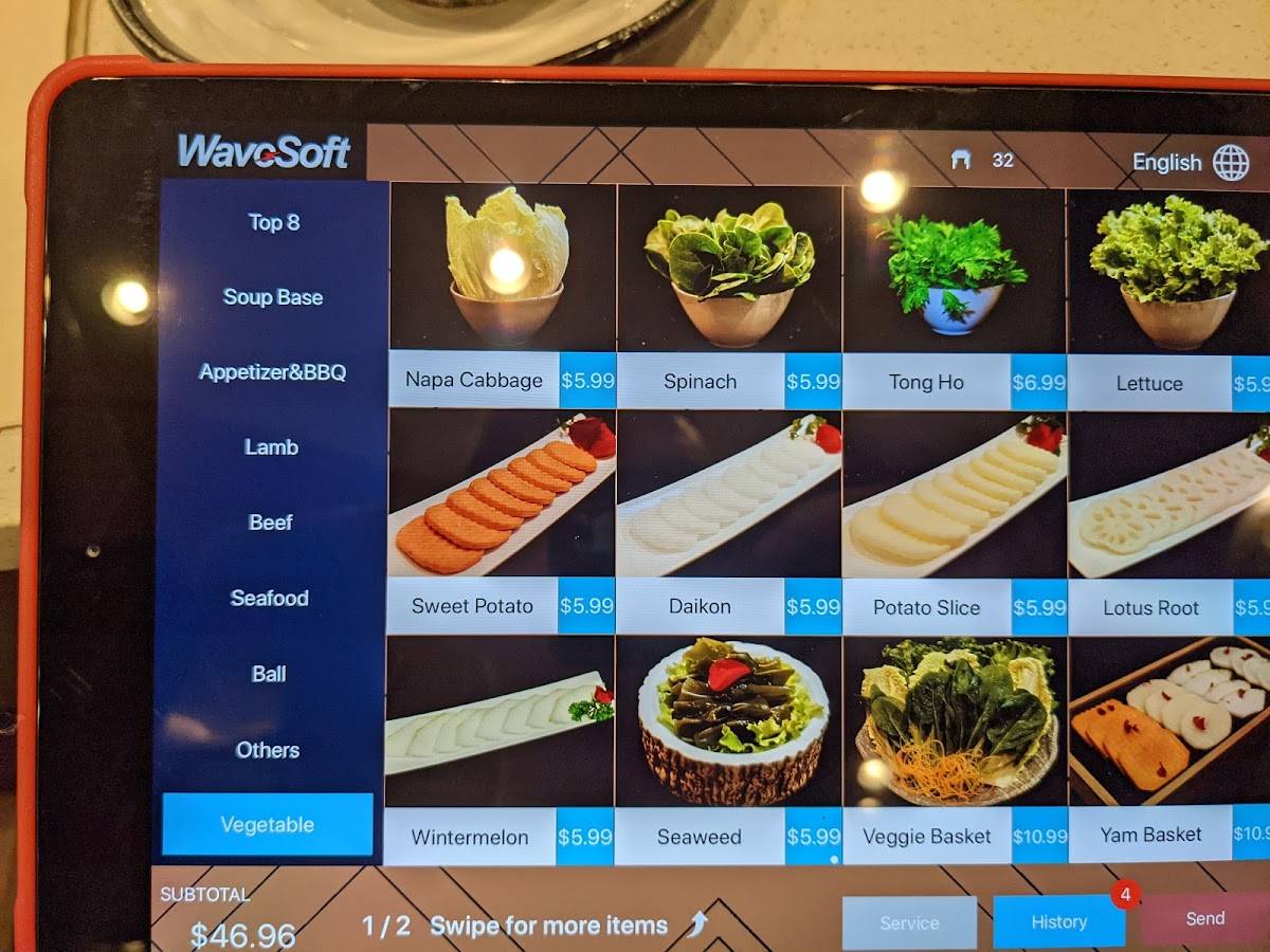 Menu at Happy Lamb Hot Pot, Richmond restaurant, Richmond