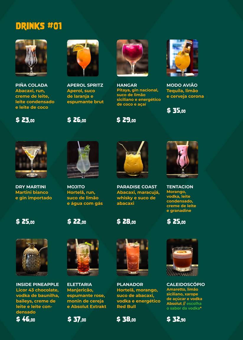 O Seu Boteco cardápio