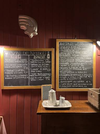 Menu di Ristorante Ai Nebbioli 