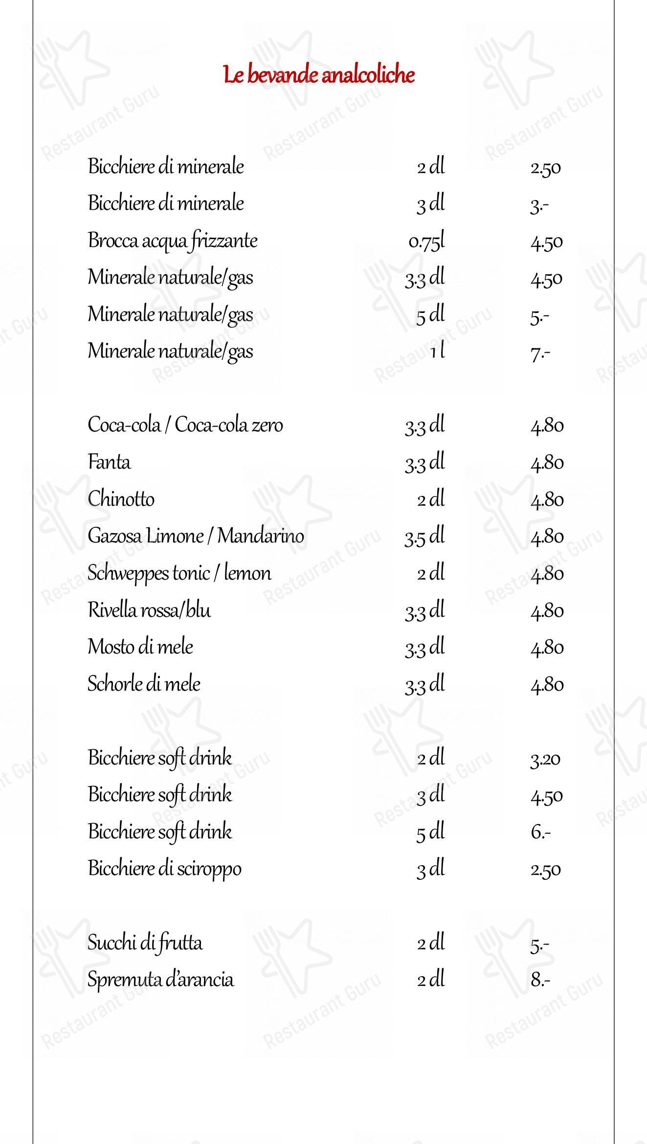 Основное меню per Ristorante Casa del Popolo ristorante