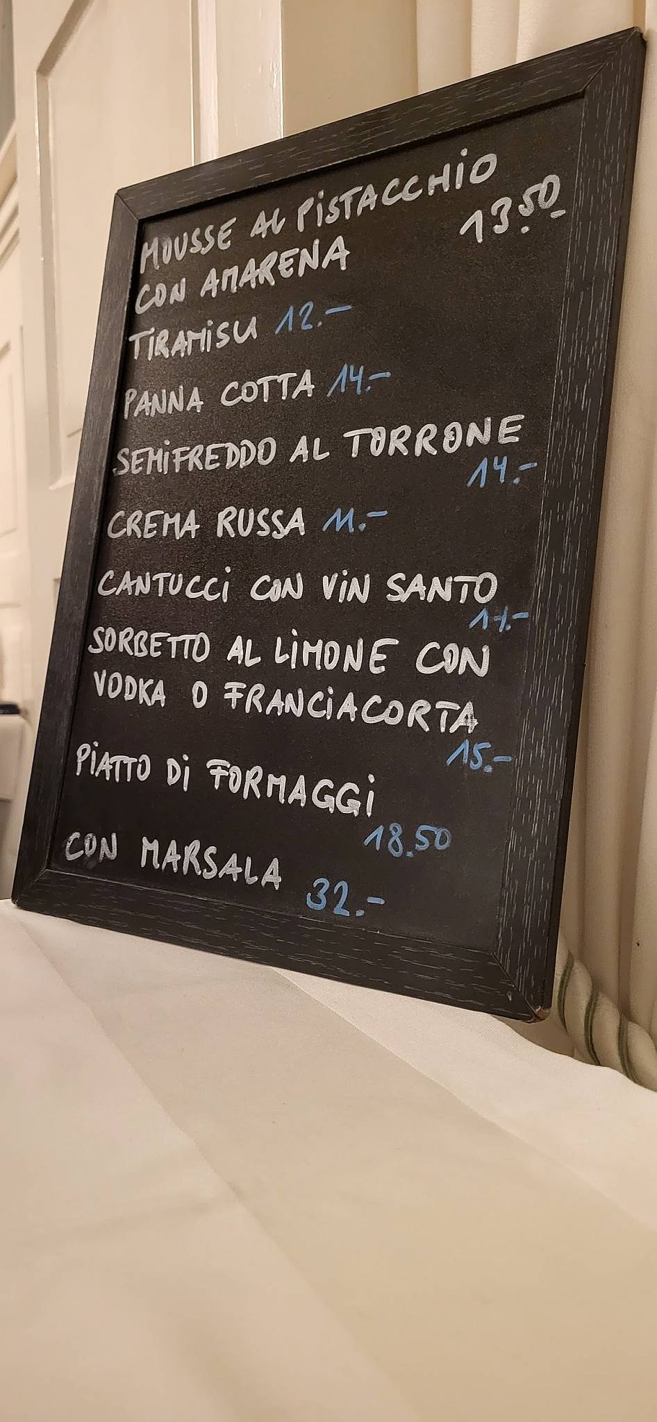 Menu di Ristorante Da Angela 