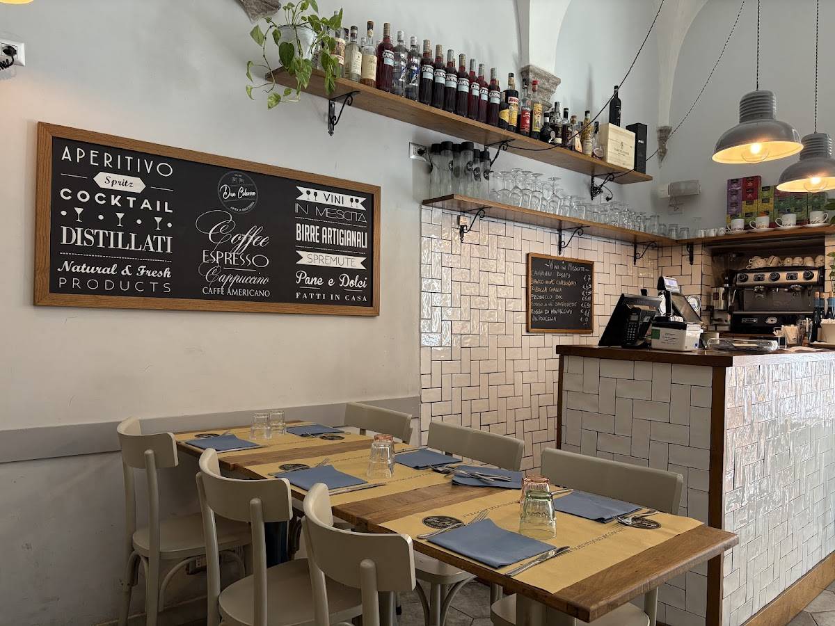Menu di Ristorante Due Colonne Di D'Annunzio Angelo 