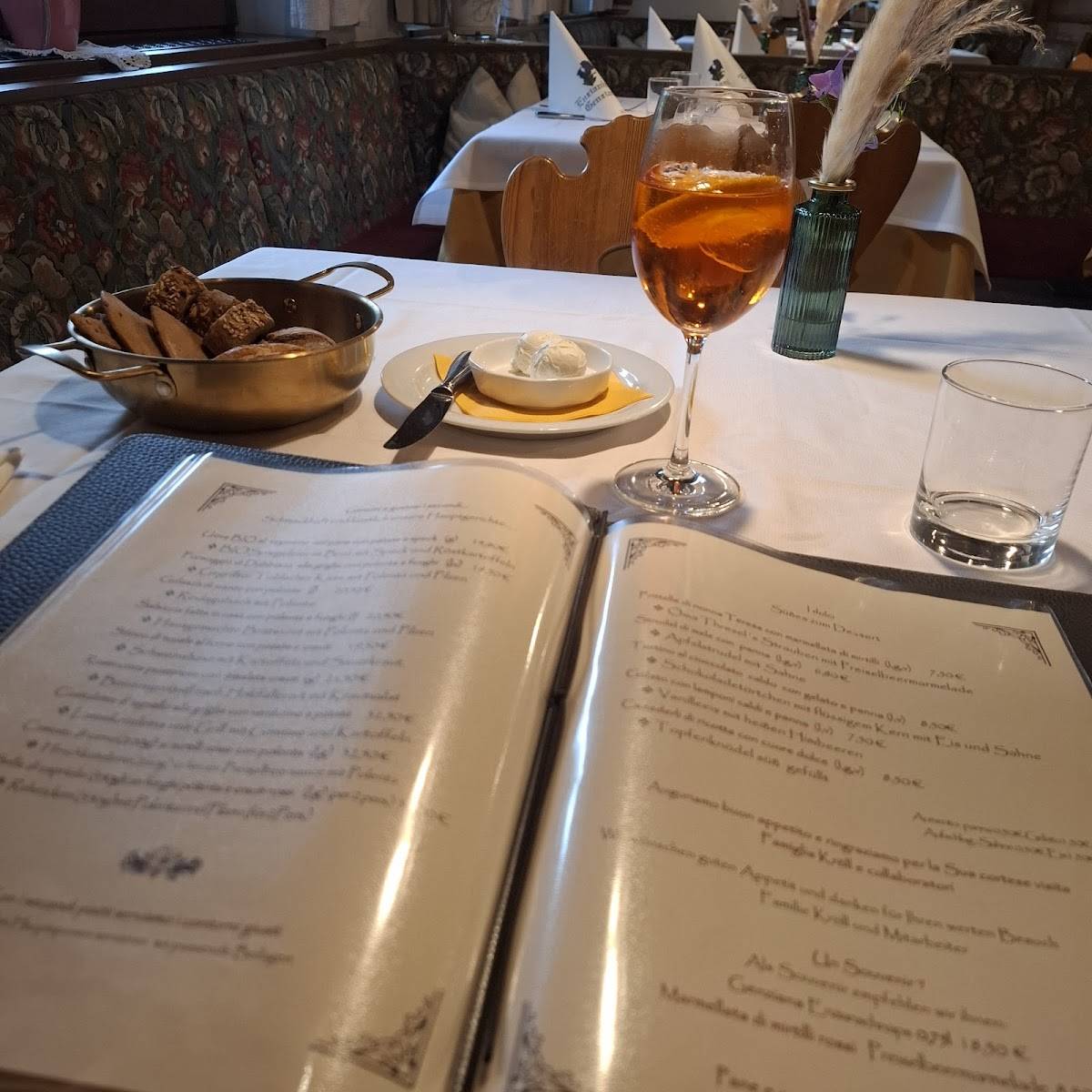 Menu di Ristorante Genziana 